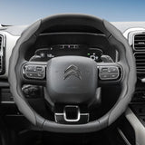 Wave-Shaped Steering Wheel Cover for Citroen C3 C4