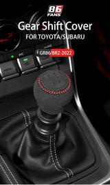 Suede Gear Shift Knob & Handbrake Covers for GR86 Car Interior Accessory GMUNI
