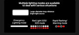 Portable Car Jump Starter Power Bank Emergency Booster Wireless Charging 12V Auto Starting Device High Brightness 10000mAh Ca