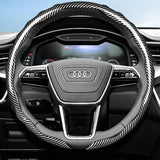Wave Carbon Fiber Wheel Cover for Audi