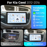 9-inch Android 13 Multimedia Player for Kia Ceed 2012-2016 Android Head Unit JIUYIN