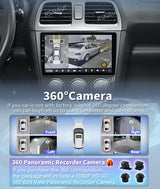 2K QLED Android Head Unit for Subaru Impreza WRX 2003–2007