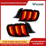 LED Tail Light w/ Sequential Signal for Ford Mustang 2015-2023 Car Interior Accessory Vland