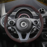 Suede Anti-Slip Wheel Cover for Smart Fortwo