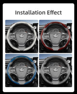 Carbon Fiber Quick Release Steering Cover for Lexus