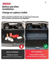 For Geely EX5 Galaxy E5 2024 2025 2026 Trunk Storage Box Car Boot Organizer Side Container Rear Cargo Accessories