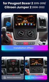 9-Inch Android Head Unit for Fiat Ducato 2005–2023
