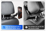Leather Car Seat Headrest Cushion with Multi-Function Memory Foam Car Neck Pillow Car Accessory OEM