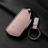 Leather Car Key Case Cover For Volkswagen Golf 8 MK8 ID.3 ID.4 Cupra Skoda Octavia A8 SEAT Leon MK4 2020 2021 Formentor Tarraco