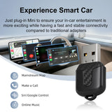Mini 2-in-1 Wireless CarPlay and Android Auto Box Adapter