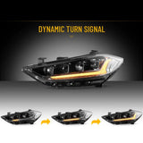 LED Headlights for Hyundai Elantra 2017-2018 Headlight Assembly Vland
