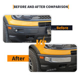 Front Fog Lamp Decoration Cover for Ford Bronco Sport Car Interior Accessory HEBE