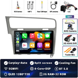 2K QLED Android 15 Head Unit for VW Golf 7 2011-2021