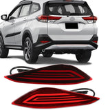 3-in-1 Rear Bumper Reflector Light for Toyota Rush Car Interior Accessory MAGIC COLORM Style B