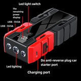 Car Jump Starter with 150PSI Air Pump Portable Power Bank LED Light and Auto Emergency Booster Car Jump Starter | Portable Po