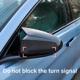 Carbon Fiber Rearview Mirror Cover For BYD Seal 6 7 Car Exterior Accessory OEM