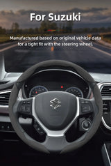 Steering Wheel Cover Anti-Slip for Suzuki Car Interior Accessory Hocasen