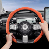 Snap-On Suede Cover for Smart Fortwo Forfour Car Interior Accessory Hocasen