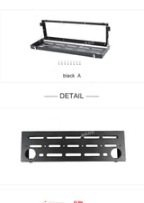 Aluminum Tailgate Organizer Rack for Suzuki Jimny 2010-2025 Car Interior Accessory HEBE