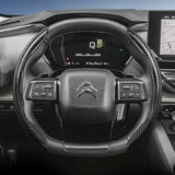 Durable Carbon Fiber Steering Cover for Citroen C4 X