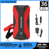 Minus Two Car Battery Jump Starter, 1000A Peak with Air Pump, Power Bank, and Emergency Lighting Jump Starter Minus Two