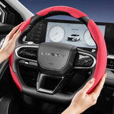 Sports Suede Steering Wheel Cover for Chery Omoda Tiggo Car Interior Accessory Hocasen