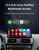 12.3 Inch Multimedia Linux Screen for BMW 1-4 Series Android Head Unit wincago