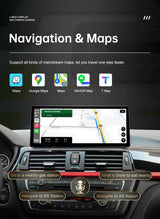 12.3-Inch Wireless CarPlay Display for BMW 3 4 Series F30