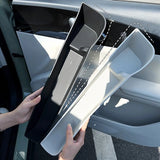For Geely Xingyuan eMAS 5 EX2 24-26 Car Door Storage Case TPE Front Rear Door Slot Organizer Tray Storage Box Interior Access