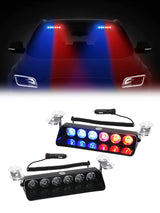 6 LED Emergency Strobe Light for Car Windshield LED Ambient Light MAGIC COLORM
