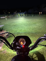 Motorcycle Round 5.75Inch LED Headlight For Harley Honda Shadow VT 600 700 750 1100 VTX 1300 White Drl Hi/Low 5-3/4 Headlamp