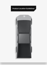 Tesla Cybertruck 2024-2026 Front Trunk Threshold Strip Bumper Protective Cover Pickup Trunk Guard Strip Car Accessory Trunk G