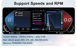 11-Inch Digital Instrument Cluster for BMW 1 2 X1 X2 Series