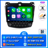 9-Inch Android Head Unit with 360 DVR for Honda Accord 2003–2007