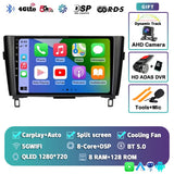 Android 14 Multimedia System for Nissan X-Trail Qashqai 2014-2020