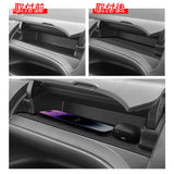 For Toyota Voxy/Noah 80Series 2014-2021 Car Copilot Dashboard Storage Box Upper Tray Organizer Accessories Black Car Interior