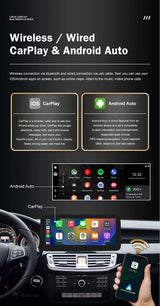 Wireless CarPlay Android Auto Display for Mercedes-Benz CLS