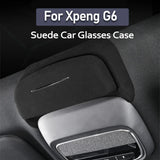 For Xpeng G6 2023 2024 Xiaopeng G6 Central Control Wireless Charging Silicone Padding Water Cup Holder Storage Box Anti Slip