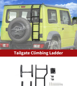 Tailgate Ladder Alloy Protection for Suzuki Jimny 2019+ Car Interior Accessory HEBE