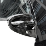 Carbon Fiber Door Handle Cover Smart 451 Fortwo Car Interior Accessory GMUNI