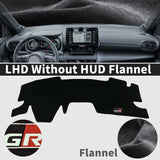 Custom Fit Dashboard Cover Mat for Toyota Yaris Cross 2021-2024 Dashboard Mat CATUSIKI L NO H Flannel logo 21-24 yaris cross