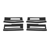 Modified Leather Door Sill Guard for Volvo S90 XC60 Car Interior Accessory LINGLUYANG s90 2016-2025