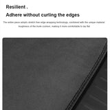 Flannel Suede Cargo Trunk Mat for Volvo EX30 2023+ Car Interior Accessory LINGLUYANG