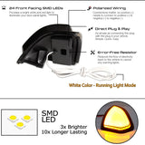 Side Mirror Switchback LED Light for Dodge Ram 1500 2010-2018 Car Interior Accessory iJDM