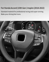 For Honda Accord 10th Gen & Inspire 2018-2022 Steering Wheel Boot Cover Trim Sticker Car Interior Accessories Car Interior Ac