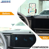 Center Console Phone Holder for Jeep Wrangler JL 2024 Car Interior Accessory HEBE