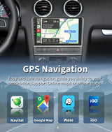 2K QLED Android 15 Head Unit for Audi A3 S3 RS3 2003–2013