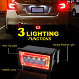 3-in-1 LED Rear Fog Light for Subaru WRX 2015-21 LED Ambient Light iJDM