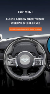 Carbon Fiber Snap-On Cover for Mini Cooper Countryman Car Interior Accessory Hocasen