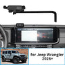 Smart Wireless Charging Phone Mount for Jeep Wrangler 2024–2025